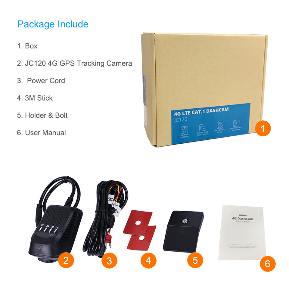 Mini Road-Facing Dash Cam Driving Recorder - JC120