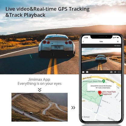 4G Dual Dashcam Driving Recorder für Auto - JC400P-A