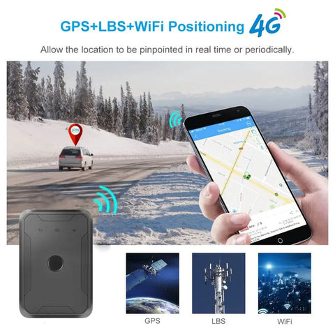 4G Magnetic Long-Last Asset GPS Tracker - LL02 LNCOON