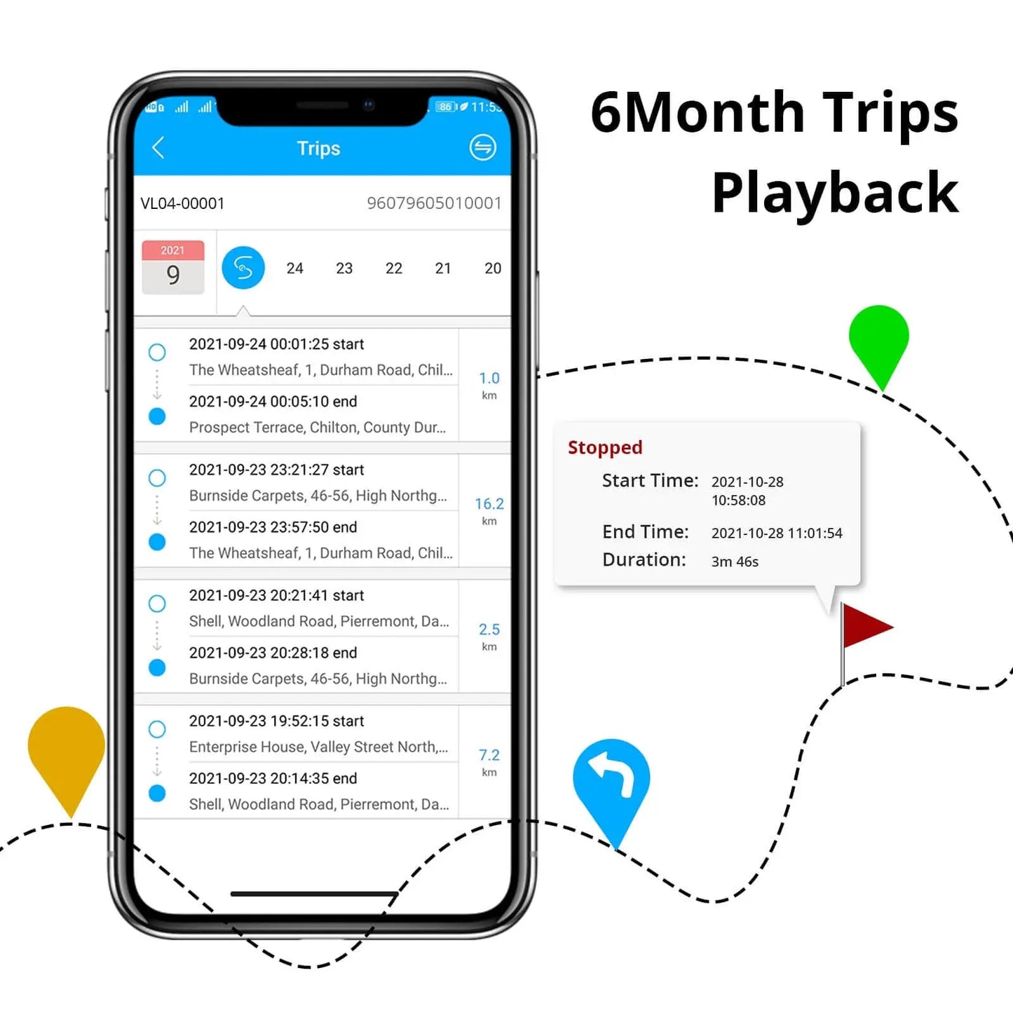 Dispositivo di Localizzazione GPS 4G OBD II per Auto - VL04