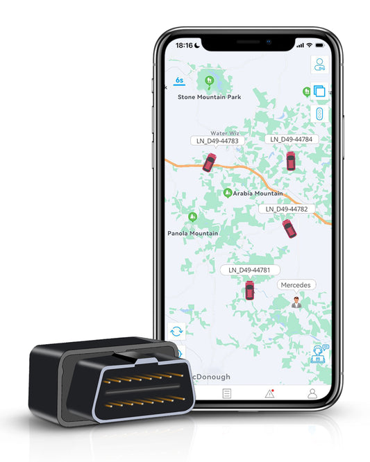 LNCOON D49,4G OBD GPS Tracker for Cars