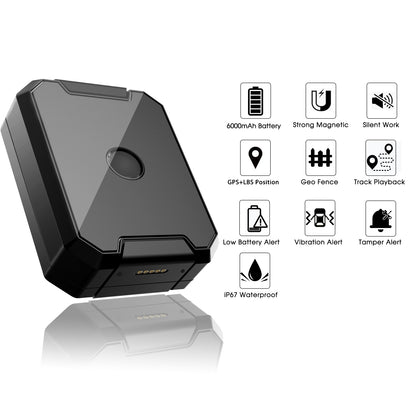 Magnetic GPS Tracker with 6000mAh Battery - AT1 LNCOON