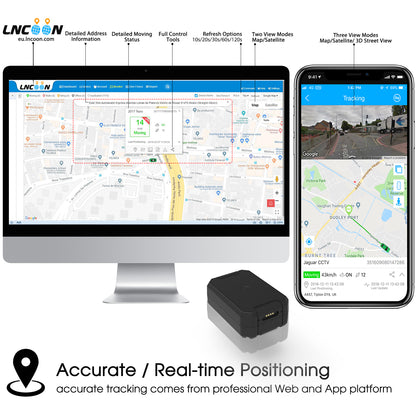 Magnetic GPS Tracker with 6000mAh Battery - AT1 LNCOON